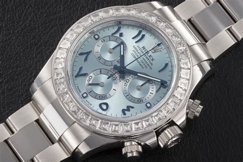 rolex daytona baguette diamond bezel.